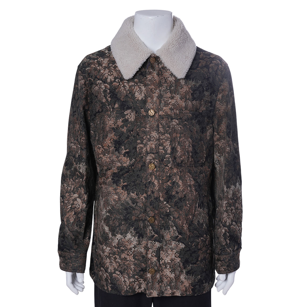 LOUIS VUITTON(USED)루이비통 1A8HK4 테피스트리 데님 셔링 자켓 #50